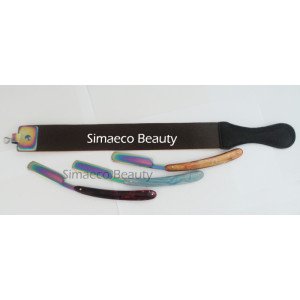 Hair Razor Titanium Rainbow with Belt
