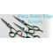Fancy Barber Razor Edge Scissors Color Coated