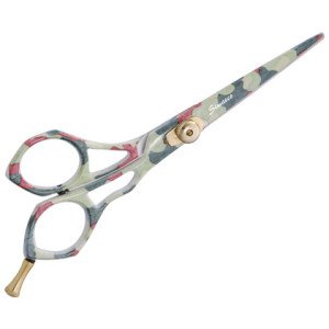 Fancy Razor Edge Scissor Camouflage Print