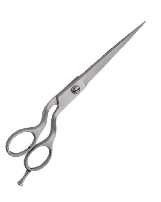 Bend Handle Barber scissors With Finger Rest