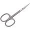 Cuticle scissors half sand straight or curved