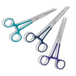 Hemostate Forceps colord handle