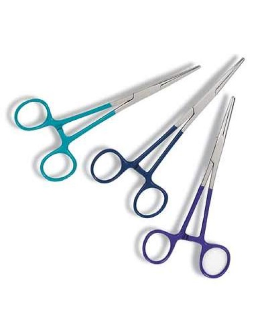 Hemostate Forceps colord handle