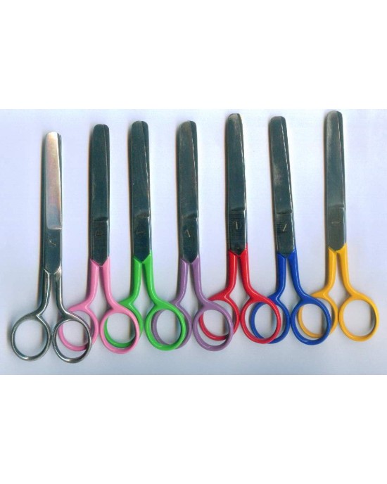 Dropper scissors mix colours handle