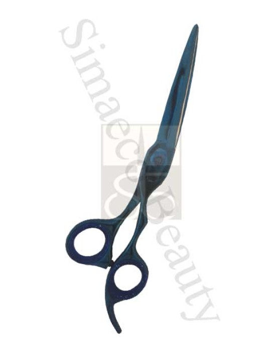 Barber Hair scissors titanium blue colour