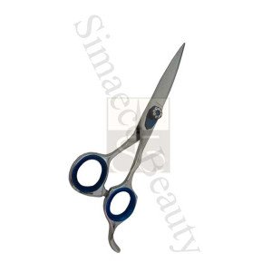 Professional hair scissors with finger rest