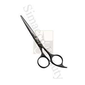 Fancy hair scissors black coated