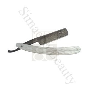 Damascus Razors White Handle
